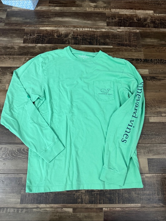 Vineyard Vines Other - Vineyard Vines Men’s Long-Sleeve Pocket Tee in Mint